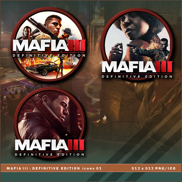 Mafia III: Definitive Edition icons by BrokenNoah on DeviantArt