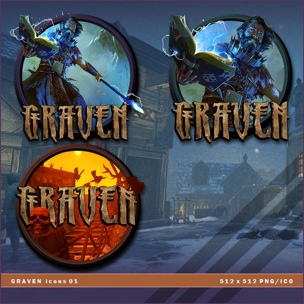 Graven icons by BrokenNoah on DeviantArt