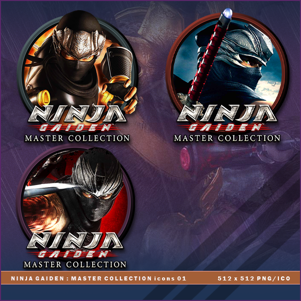 Ninja Gaiden Master Collection Icons By Brokennoah On Deviantart