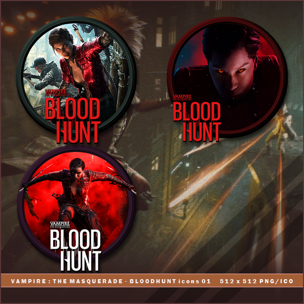 Vampire The Masquerade Bloodlines 3 Icon, Mega Games Pack 23 Iconpack