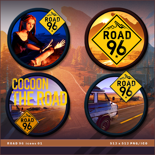 Road 96 icons by BrokenNoah on DeviantArt