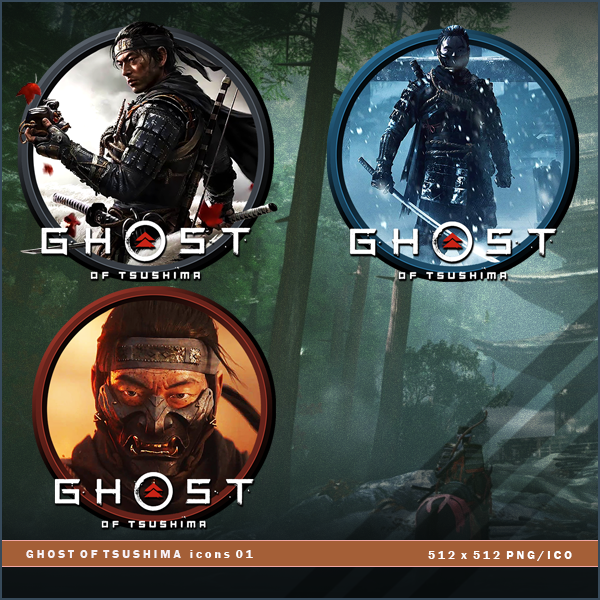 Ghost of Tsushima icons by BrokenNoah on DeviantArt
