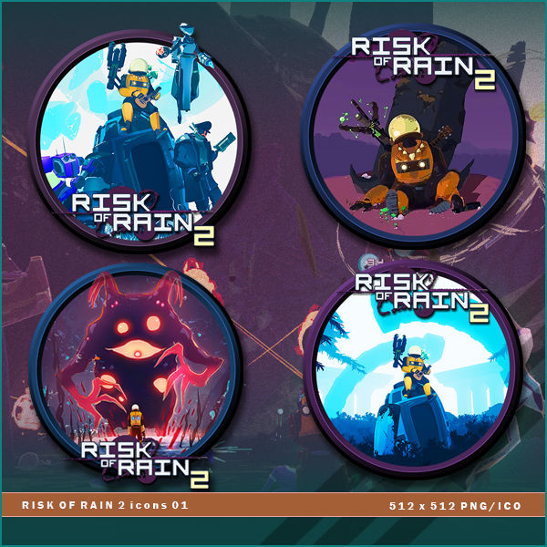 Risk of Rain 2 icons by BrokenNoah on DeviantArt