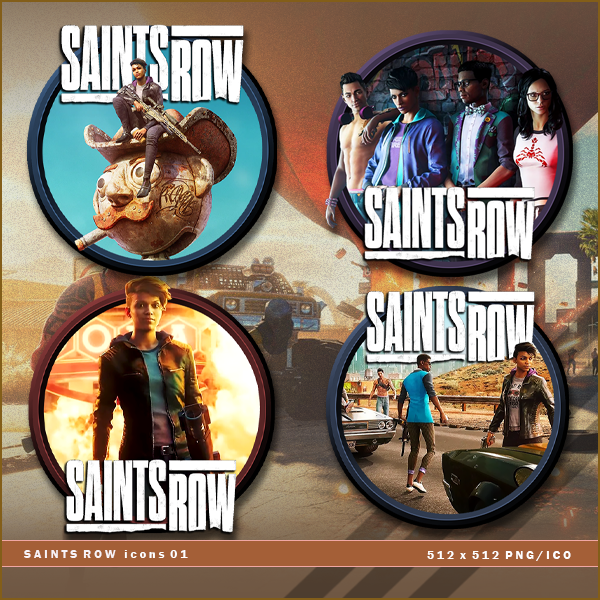 Saints Row 2 2 Icon, Mega Games Pack 25 Iconpack