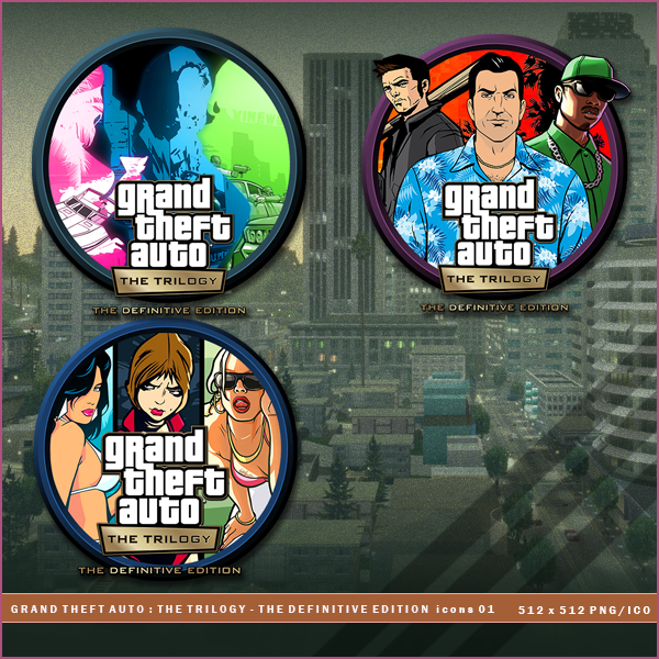 Icon for Grand Theft Auto III – The Definitive Edition by koshelev1gor