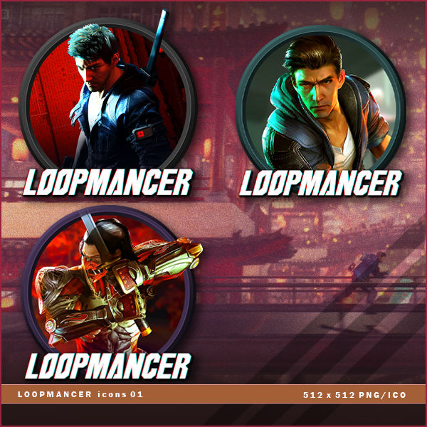 Loopmancer icons by BrokenNoah on DeviantArt