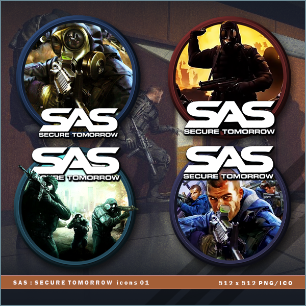 SAS: Secure Tomorrow icons by BrokenNoah on DeviantArt