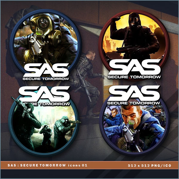 SAS: Secure Tomorrow icons by BrokenNoah on DeviantArt