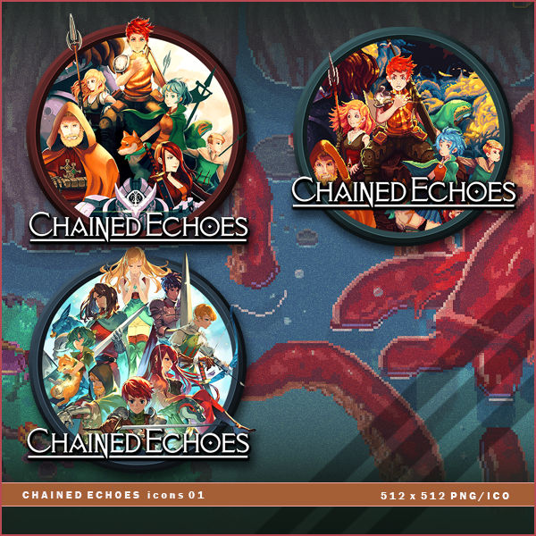 Chained Echoes icons by BrokenNoah on DeviantArt