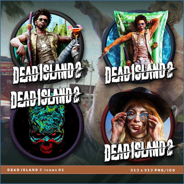 Dead Island 2 icons by BrokenNoah on DeviantArt