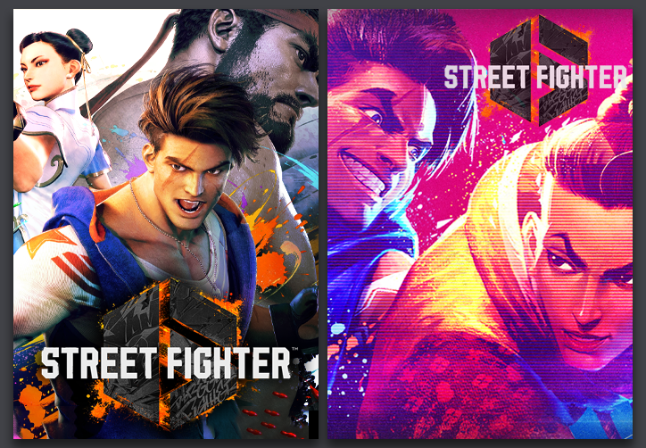 Street Fighter 6 - Steam Vertical Grid by BrokenNoah on DeviantArt