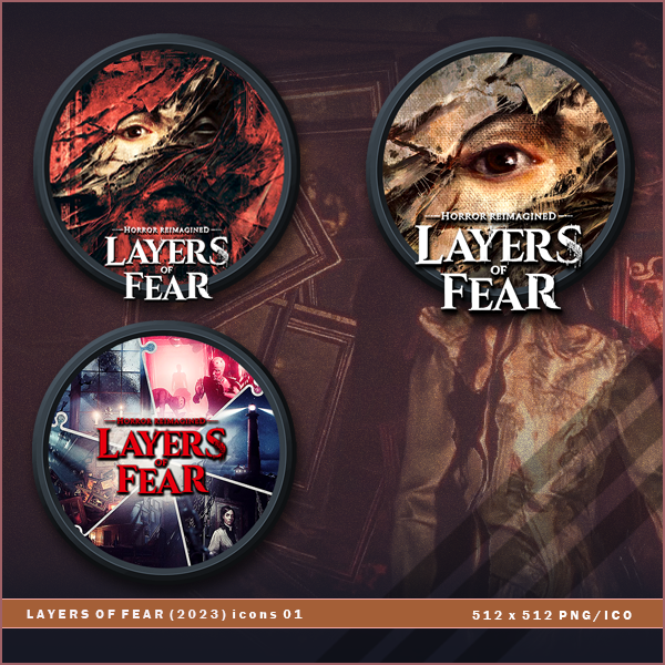 Layers of Fear (2023) icons by BrokenNoah on DeviantArt