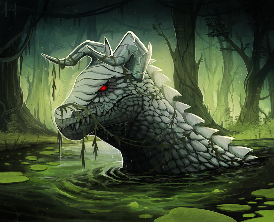 Swamp Beast by Akoriel on DeviantArt