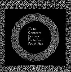 Celtic Knotwork Borders Set