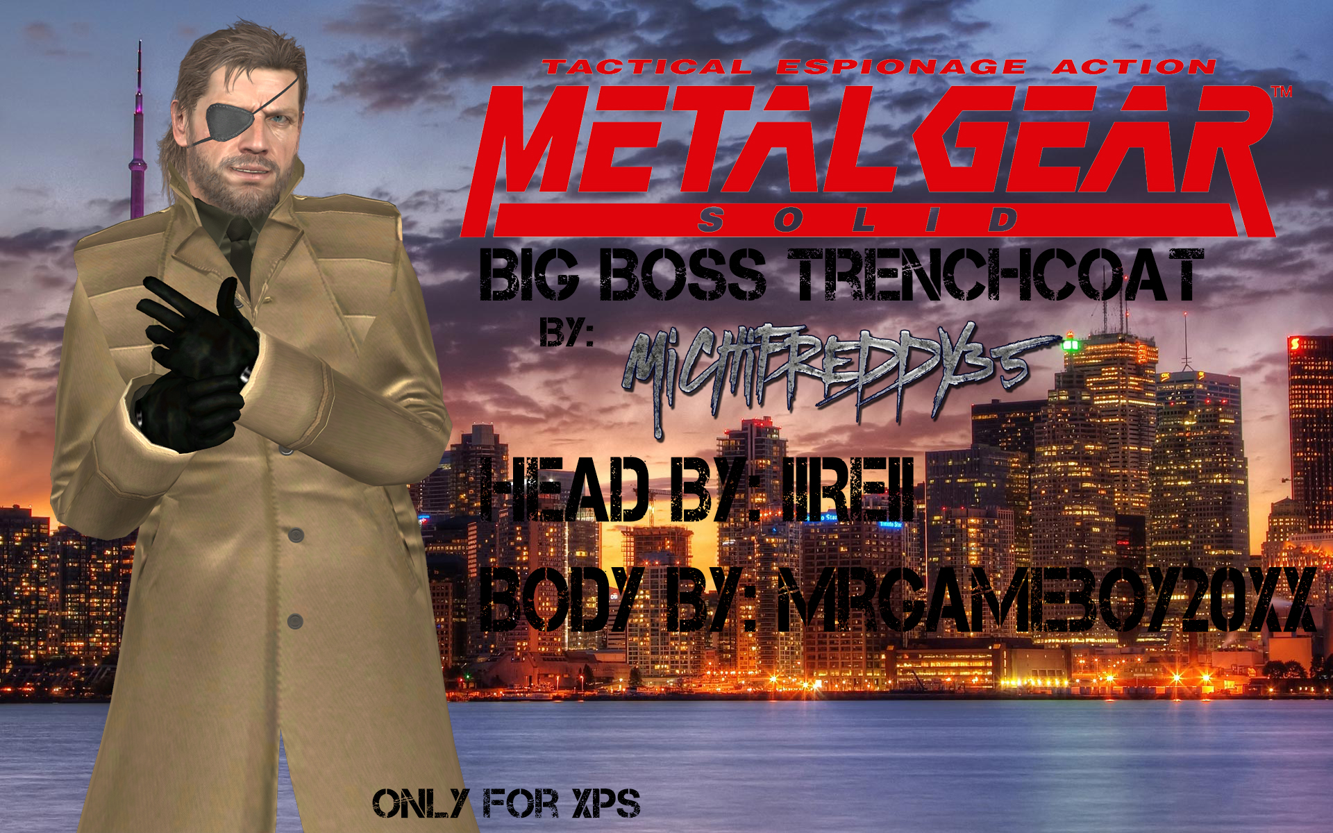 big boss trench coat