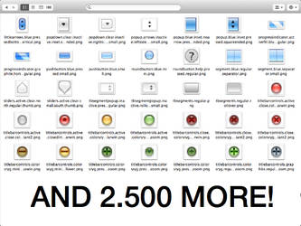 Mac OS X Lion-Mavericks Interface UI Extracted!