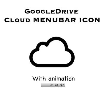 Cloud Menubar Icon for Google Drive