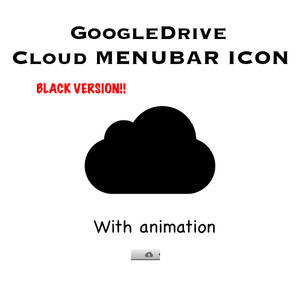 Clould menubar icon for Google Drive on Mac