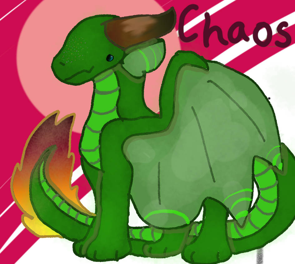 My first ever drawing of Chaos!! by ChaosTheDerg on DeviantArt