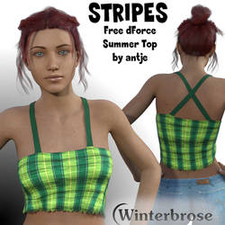 STRIPES Style 59 for Free dForce Summer Top G8F