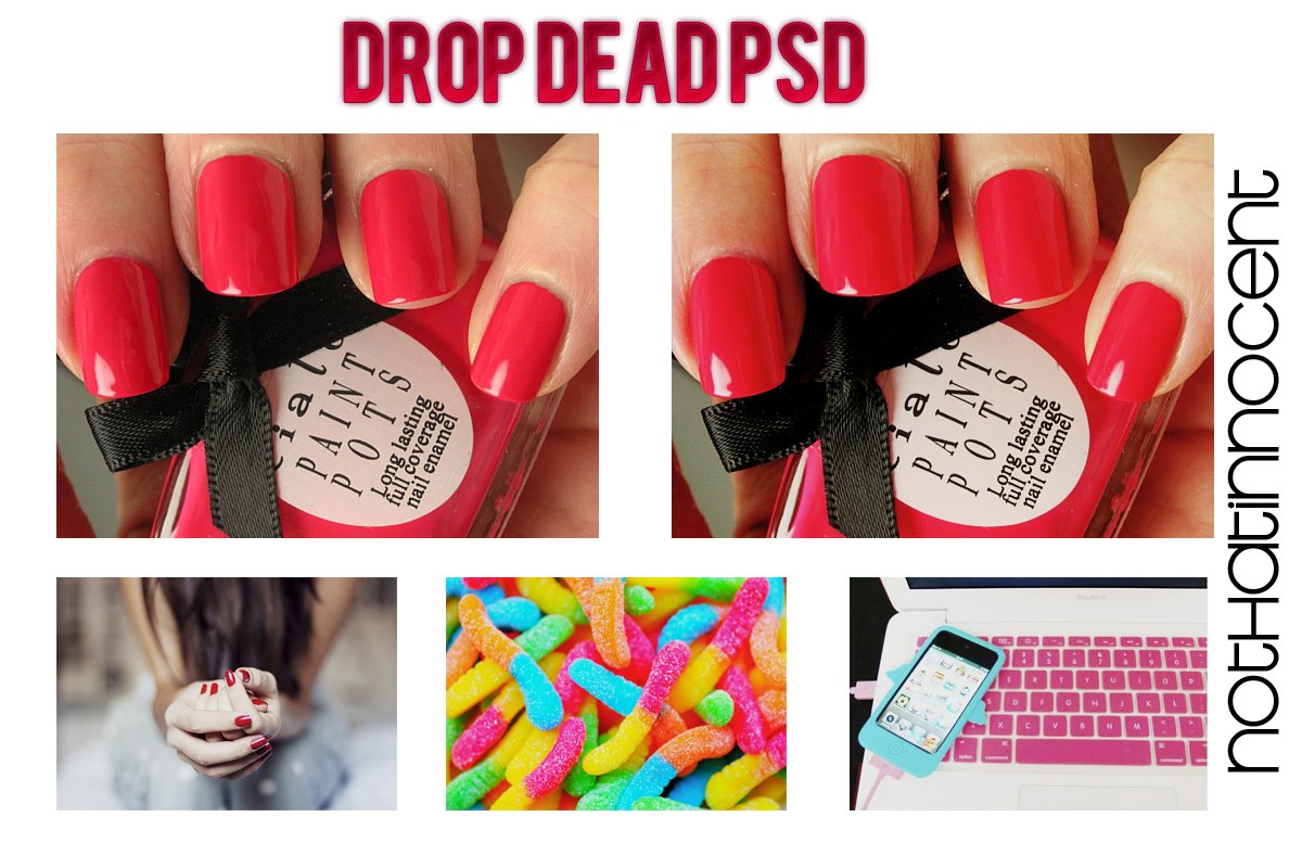 Drop Dead PSD