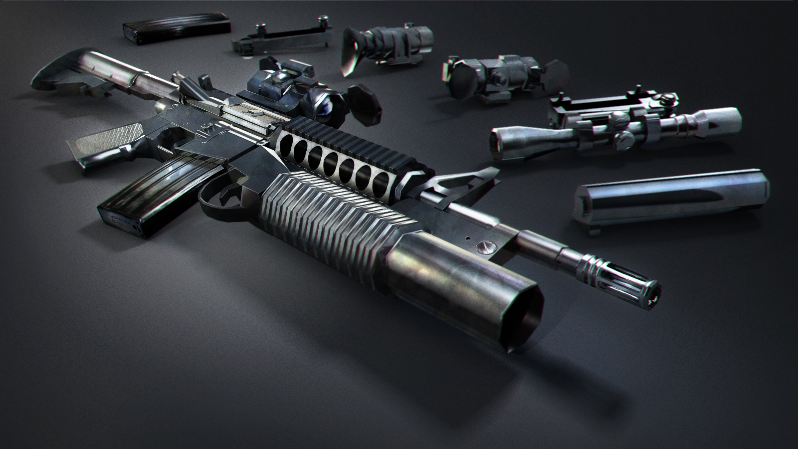 Guns, Guns, and More Guns by GeneralSoundwave on DeviantArt