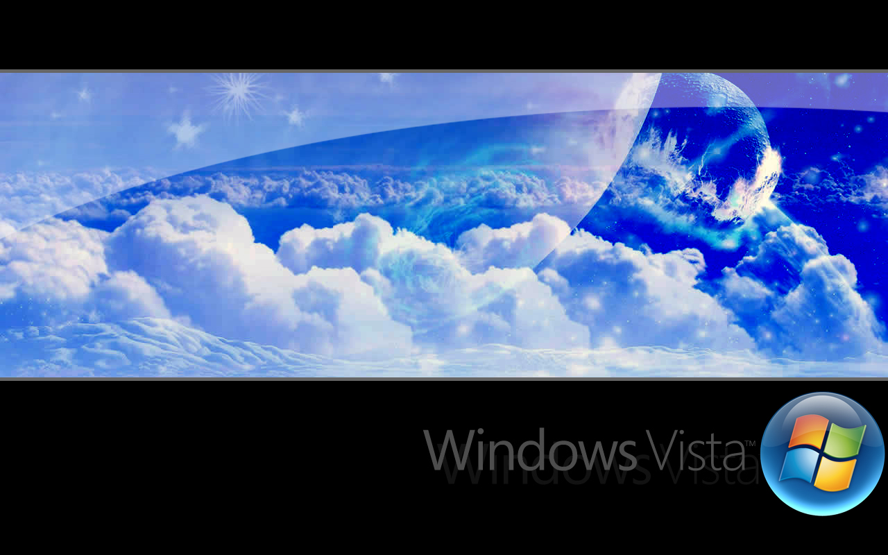 Vista Wallpaper PSD