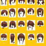 Bangs Set 6