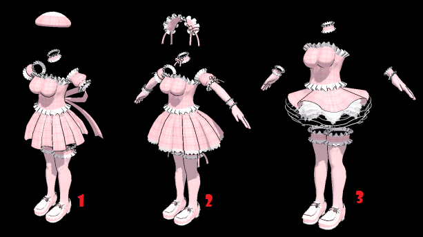 frilly outfit