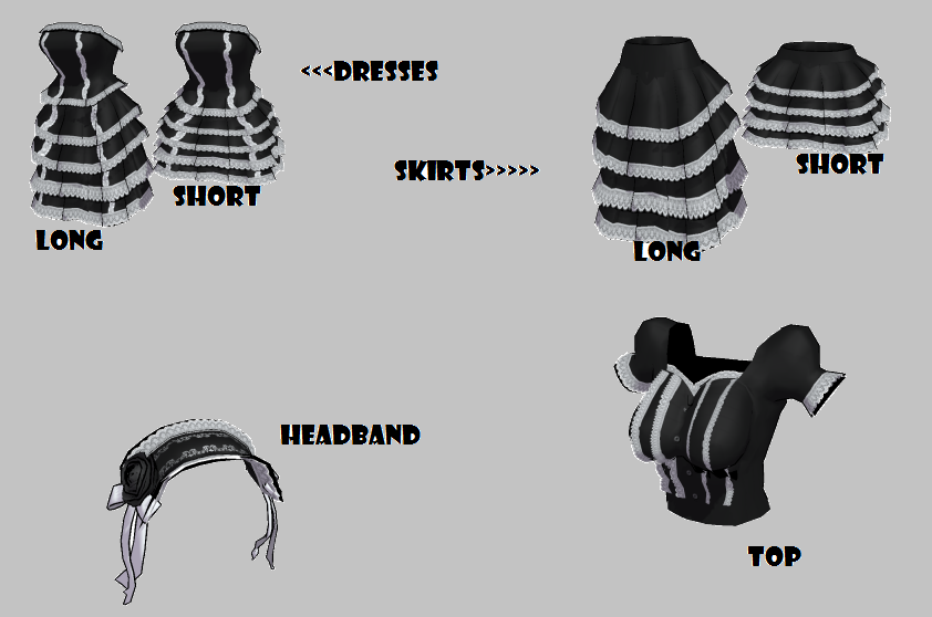 frilly outfit