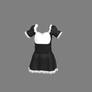 Flat Chest Maid Dress