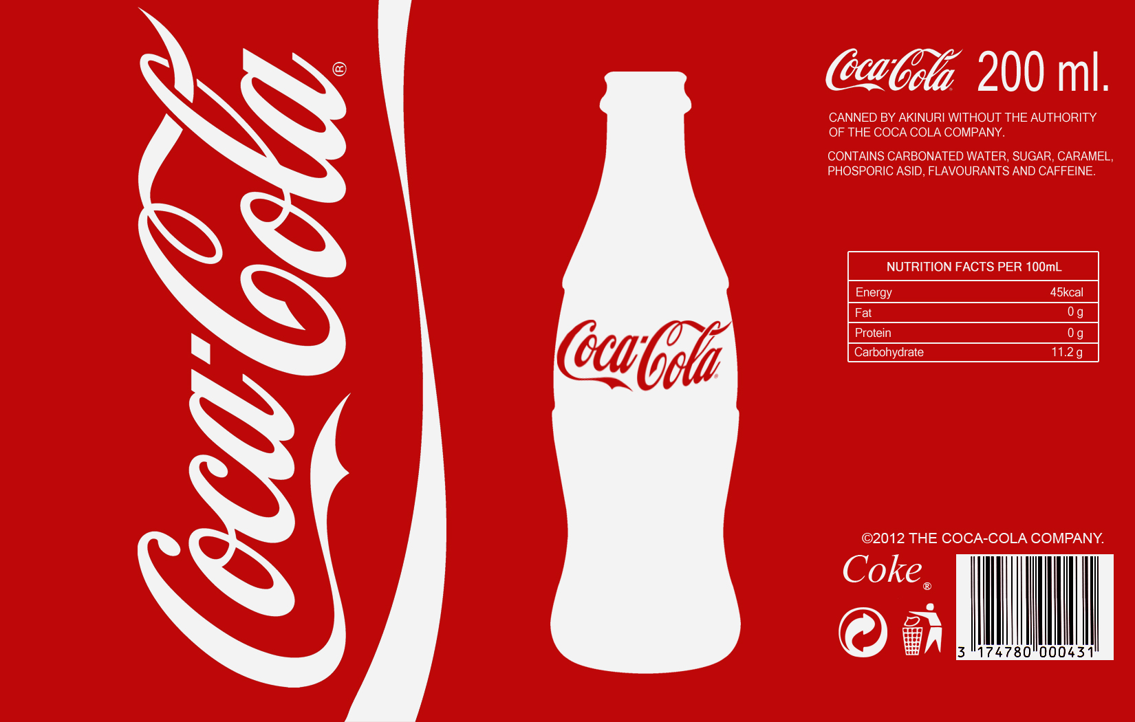 Cola Label by Akinuri on DeviantArt