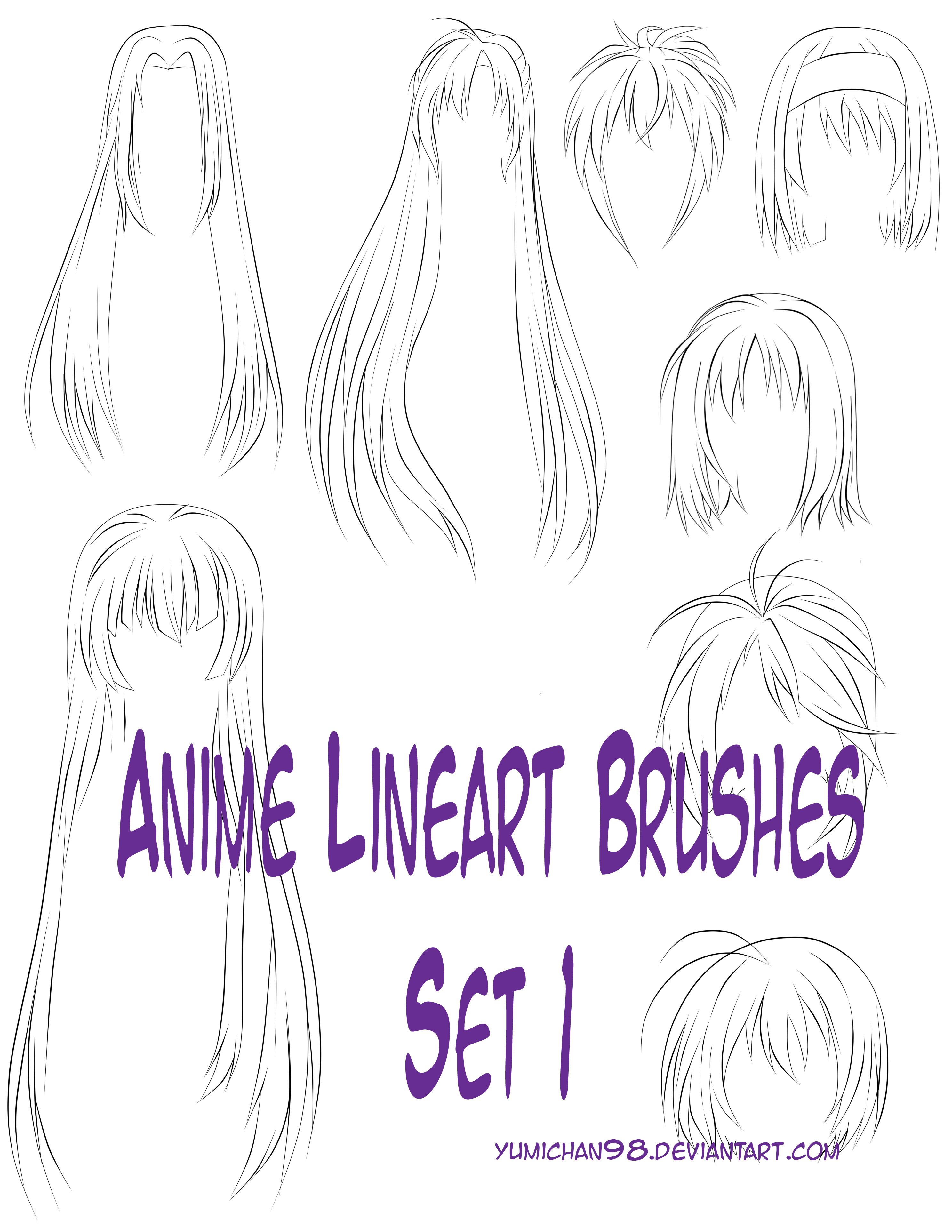 How to Draw Anime Male Hair Step by Step  AnimeOutline