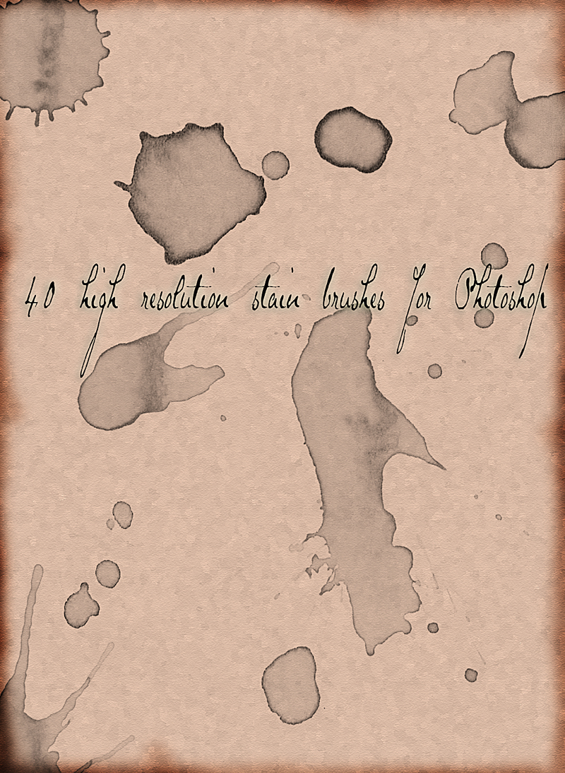 40 Hi Rez Stain Brushes