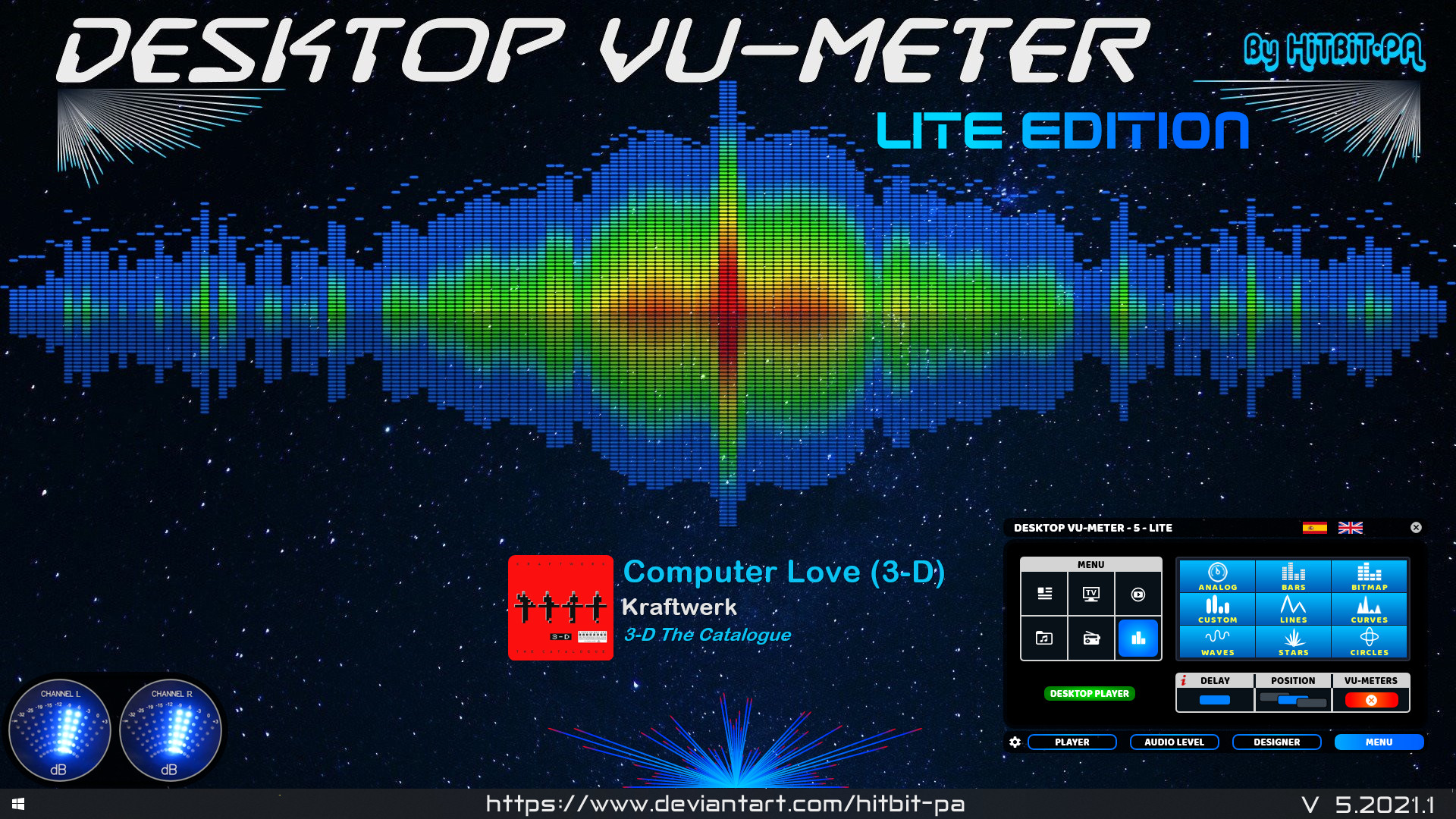 Desktop VU-Meter 5 - LITE edition
