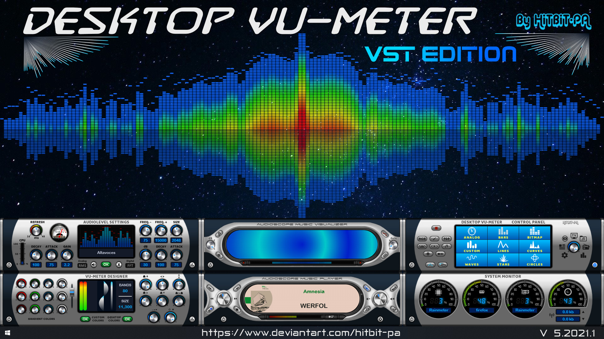 Desktop VU-Meter - VST edition