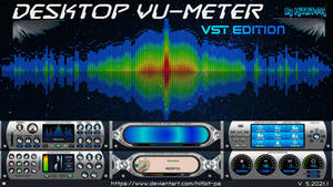 Desktop VU-Meter 5  - VST edition