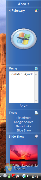 Sidebar для windows xp.
