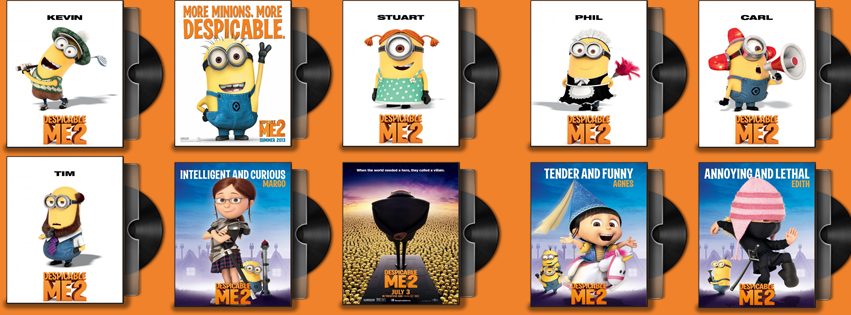 Despicable Me 2 Folder Icons Pack