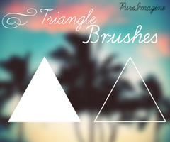 Triangle Brushes {PureImagine}