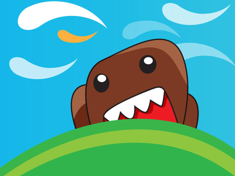Get Wallpaper Domo Kun Cute Monster Vector By Thepow On Deviantart For iPhone Free