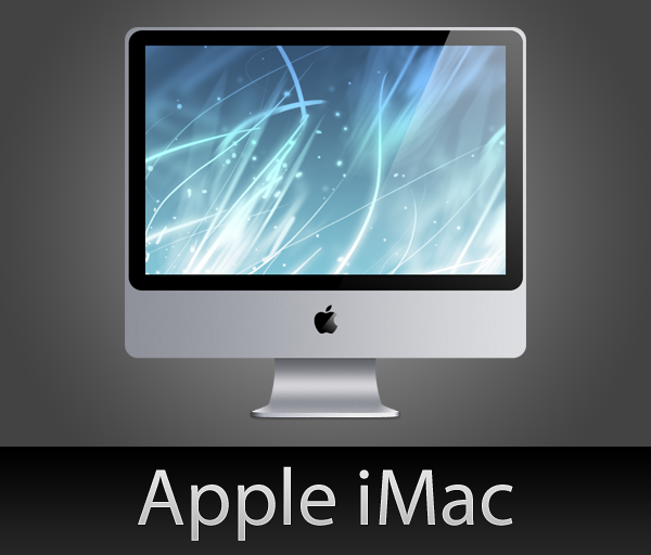 iMac with PSD by wafflez-art on DeviantArt