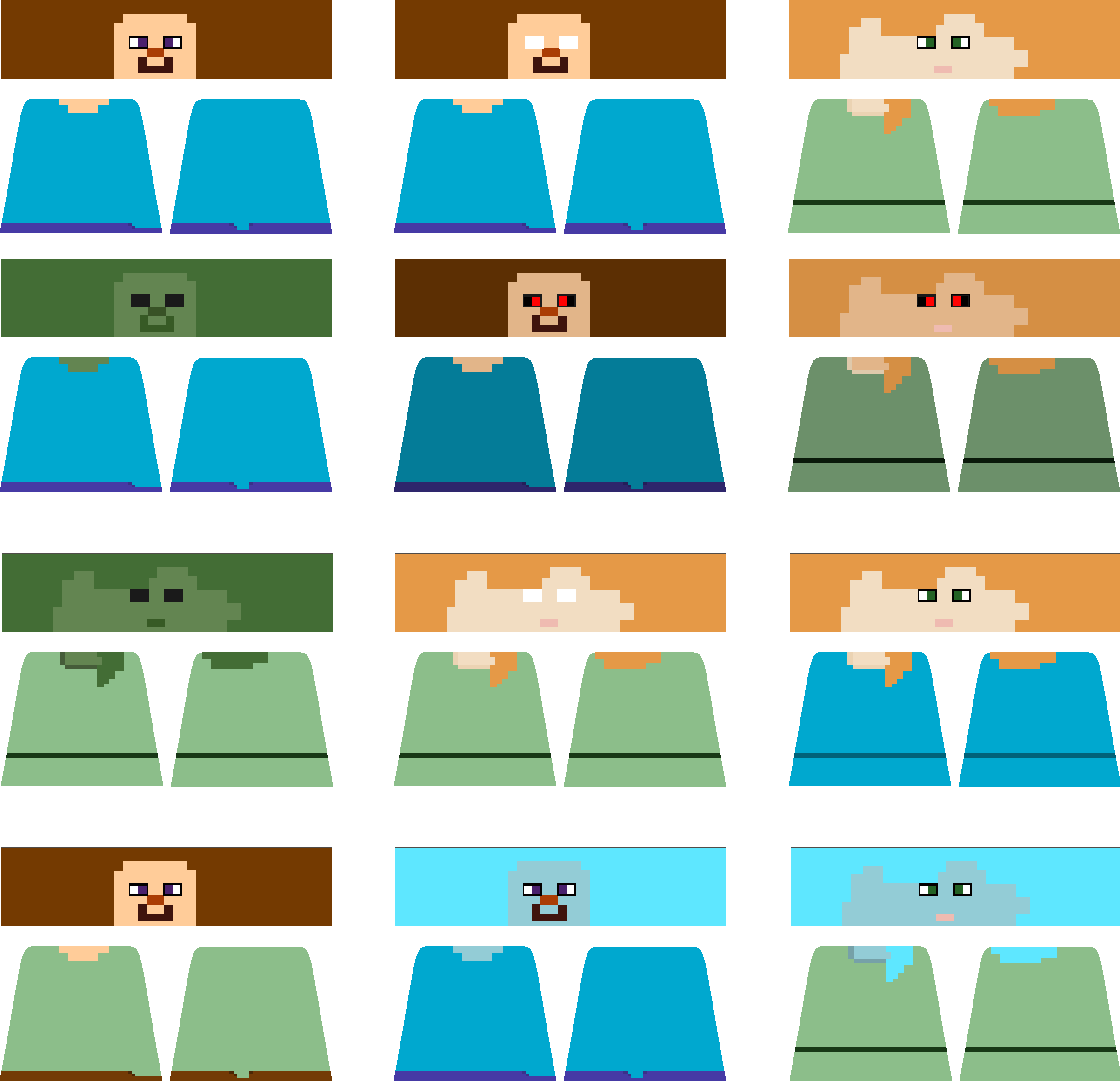 minecraft decals by legodecalsmaker961 on deviantart