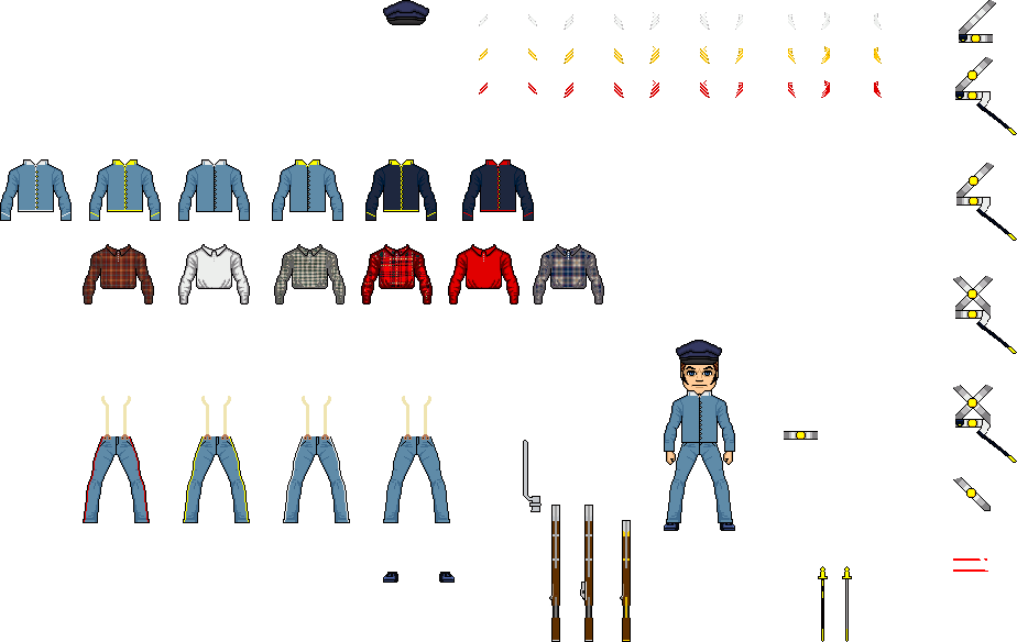 Mexican American War Uniform by Legodecalsmaker961 on DeviantArt