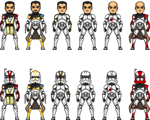 every clone from clone wars
