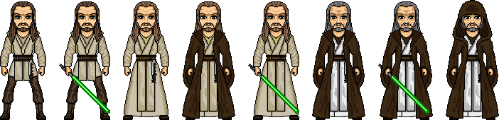 Jedi Masters Qui-Gon Jinn and Obi-Wan Kenobi by celedansuniverse on  DeviantArt