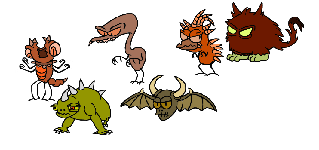 more more creatures by yoshiandkoopa on DeviantArt