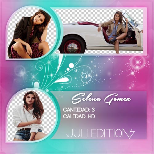 Pack PNG De Selena Gomez - Juli Editions