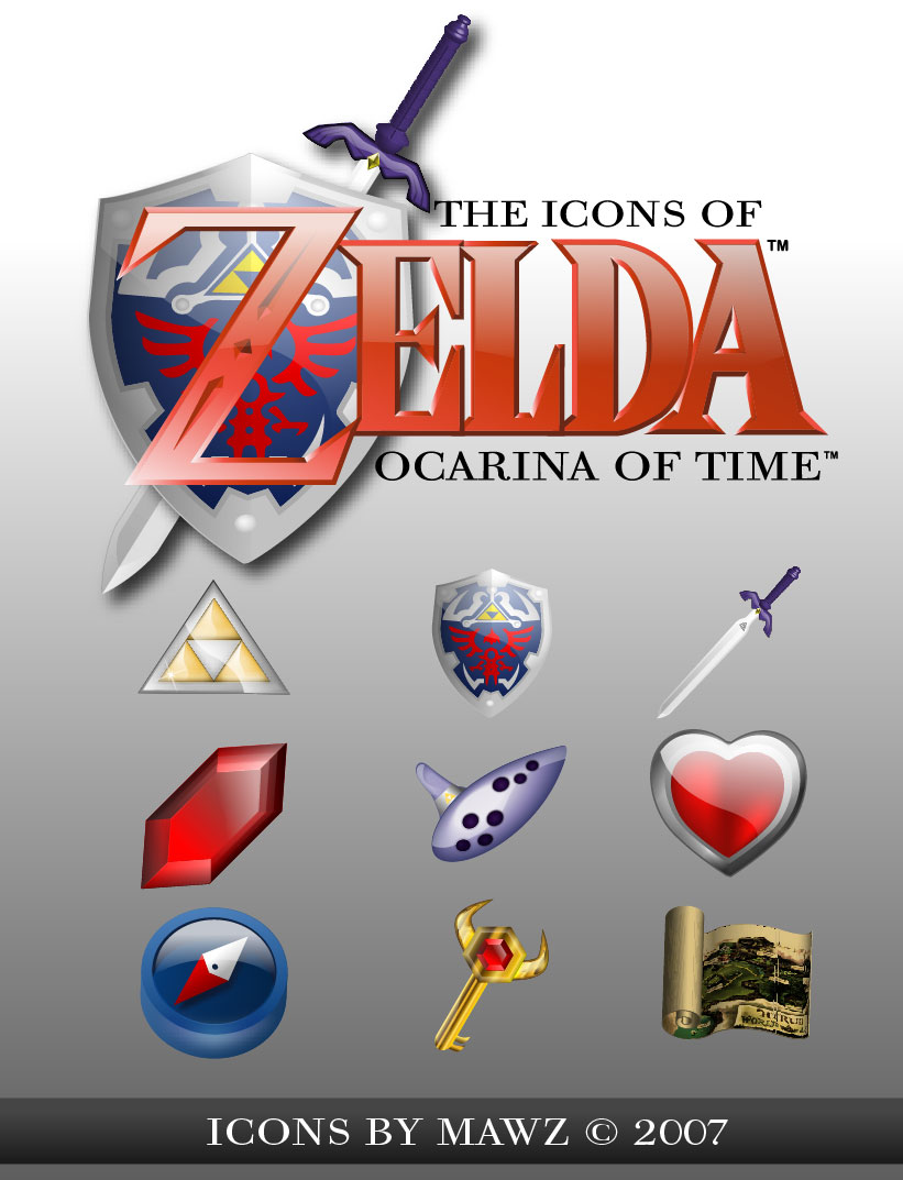 Zelda OoT Iconset