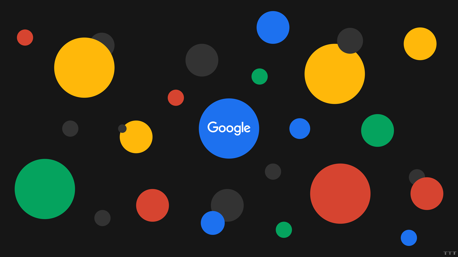 Google Circles Dark